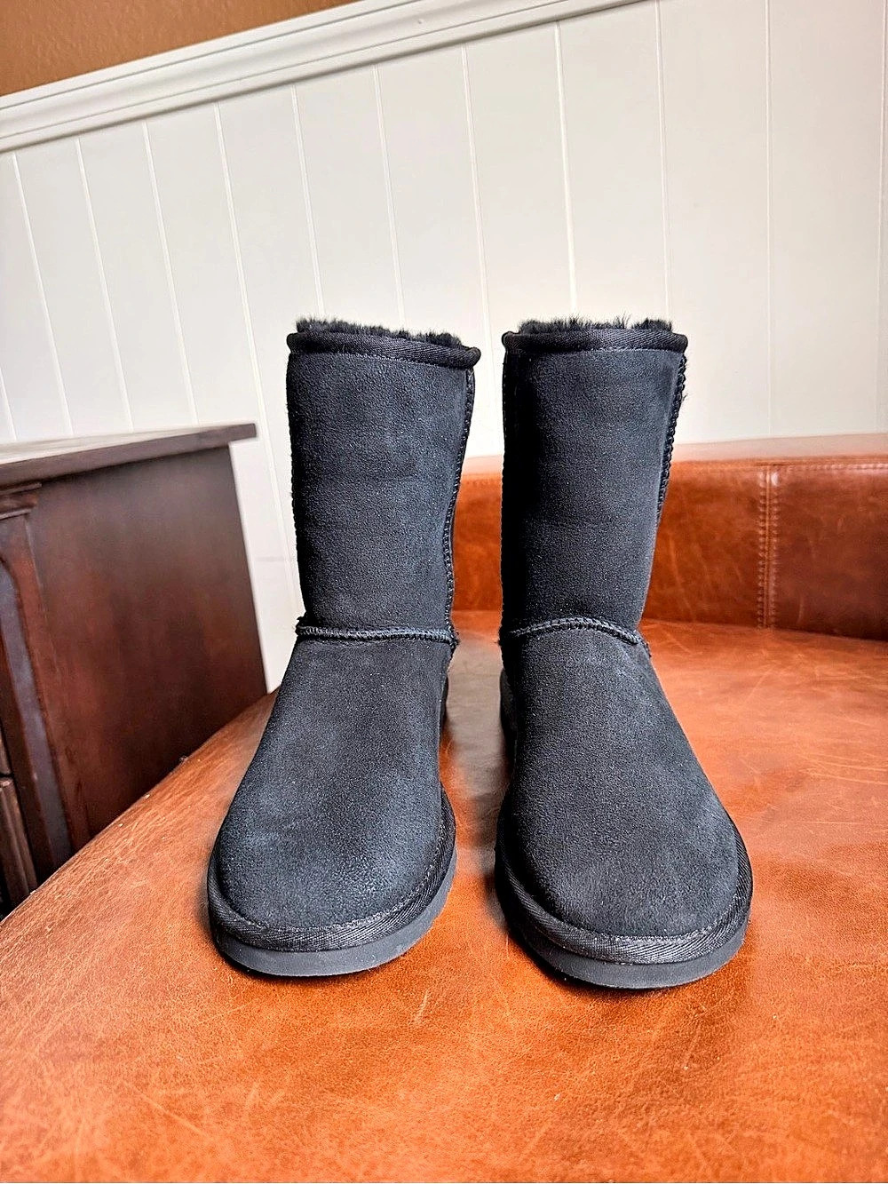 UGG Australia Classic Short Black Boots
